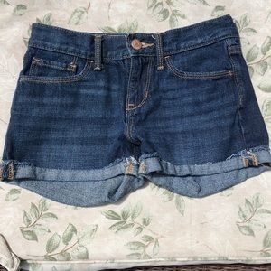 Super cute girls size 10 old navy jean shorts
